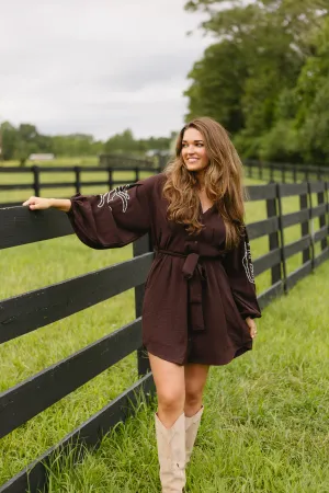 Autumn Berry Dress Confident Wear