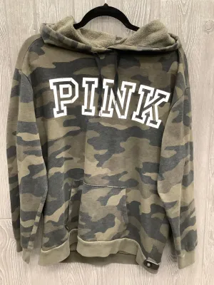 Athletic Sweatshirt Hoodie By Pink In Camouflage Print, Size: M ButterSoftKnit