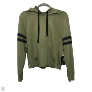 Mature Charm Athletic Sweatshirt Hoodie By Miss Chievous In Green, Size: S