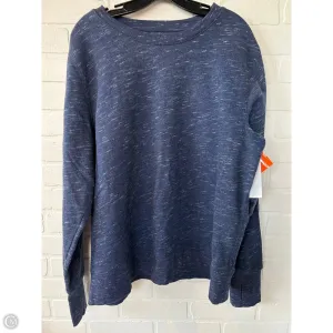 Athletic Sweatshirt Crewneck By Tek Gear In Blue, Size: Xxl Comfortable Design