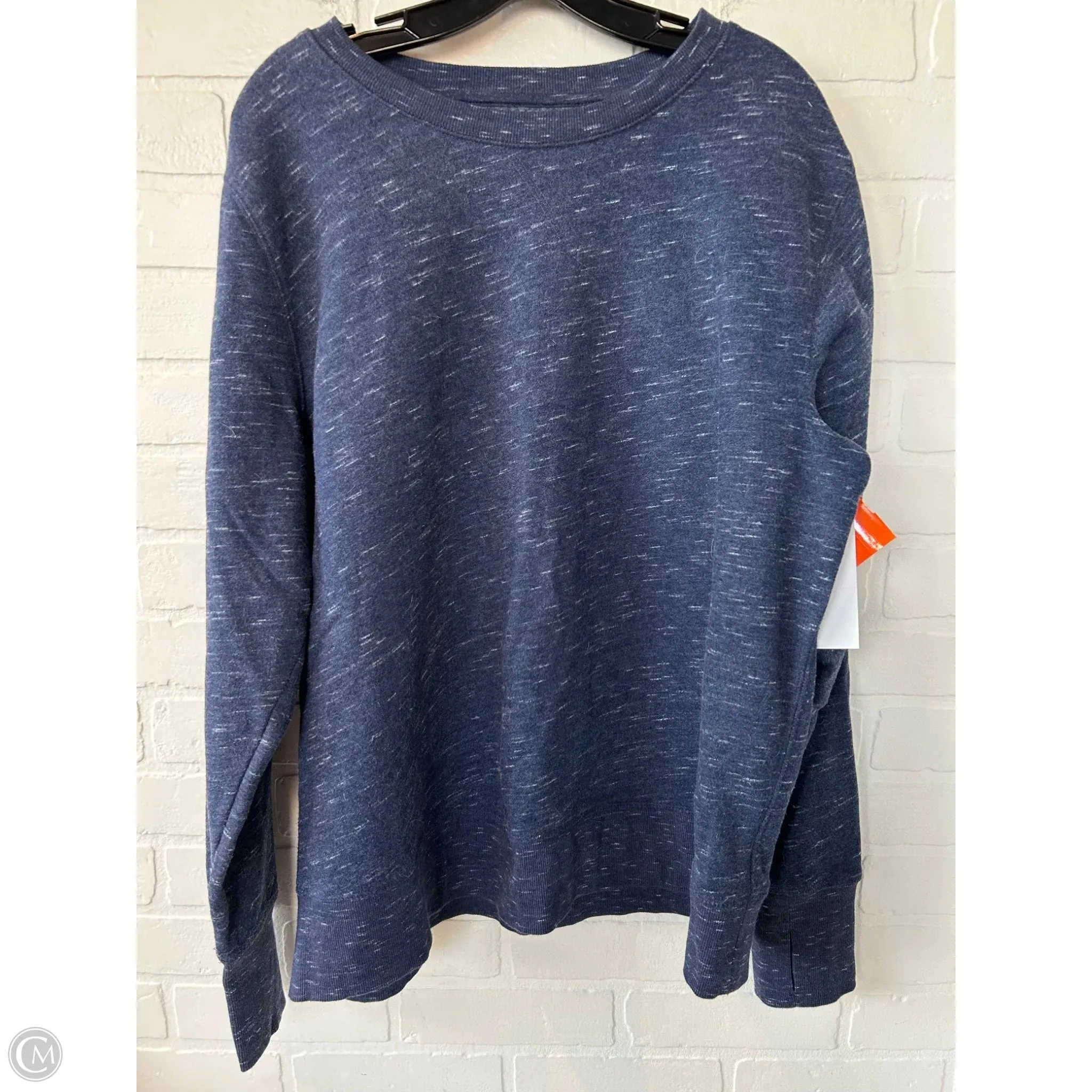 Athletic Sweatshirt Crewneck By Tek Gear In Blue, Size: Xxl Comfortable Design
