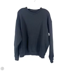 Athletic Sweatshirt Crewneck By Alo In Black, Size: M Athletic Hoodie