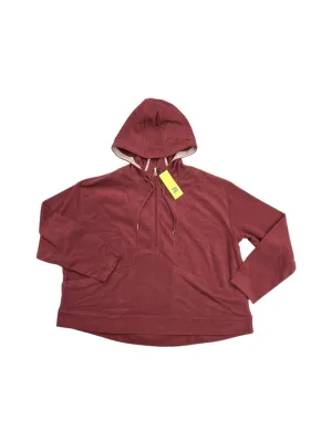 Athletic Sweatshirt Hoodie By All In Motion In Red, Size: 4x Soft Inner Lining New Day