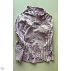 Light Jacket Relaxed Jeans Sweatshirt Hoodie By Vineyard Vines In Striped Pattern, Size: M
