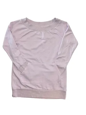 Athletic Sweatshirt Crewneck By Fabletics In Purple, Size:M Thermal Insulation