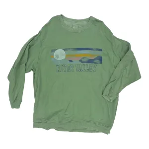 AntiStaticTechnology Sweatshirt Crewneck By Aerie In Green, Size:Xl
