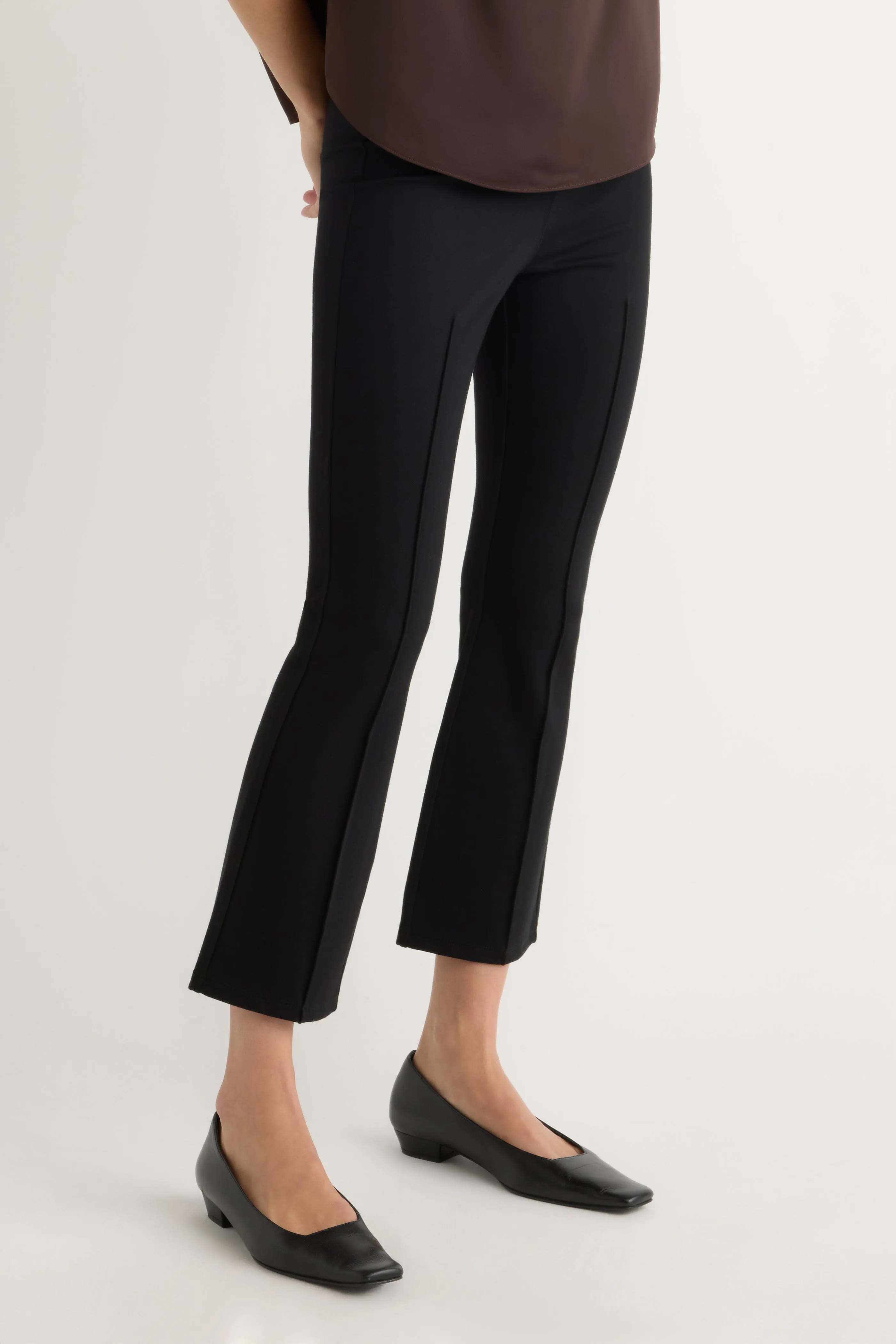 Tez Kick-Flare Ponte Stretch Pant All-Purpose Comfort