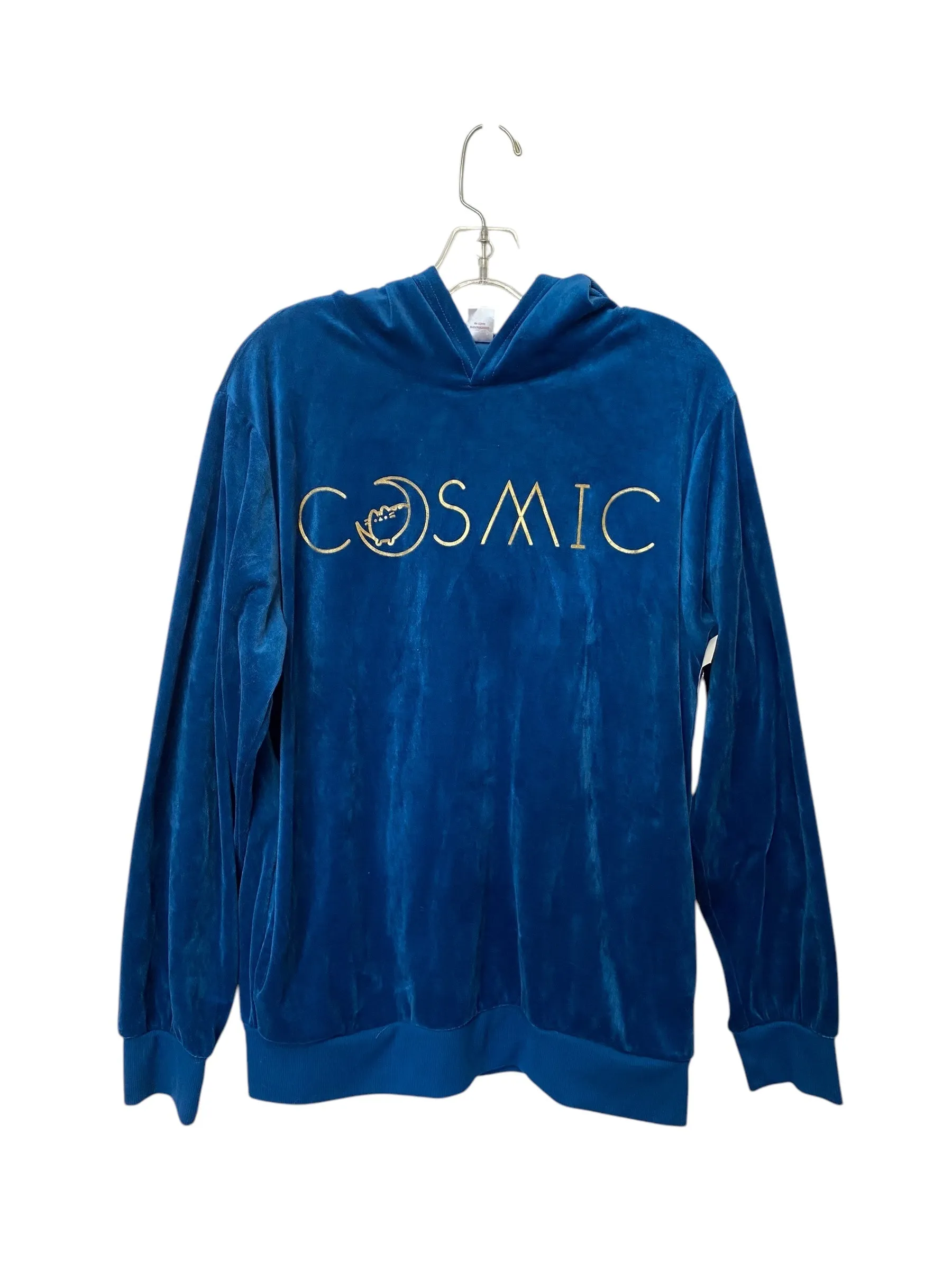 Sweatshirt Hoodie By Clothes Mentor In Blue, Size: M QuickEvaporation