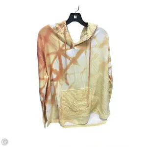 Sweatshirt Hoodie By One World In Yellow, Size: 2x Skin Hug Basic Wardrobe