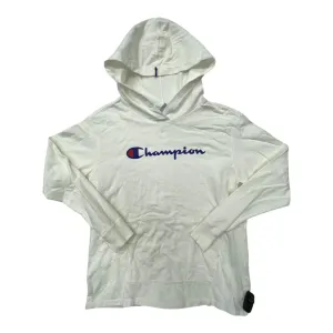 Family Style warm glow Sweatshirt Hoodie By Champion In White, Size: S
