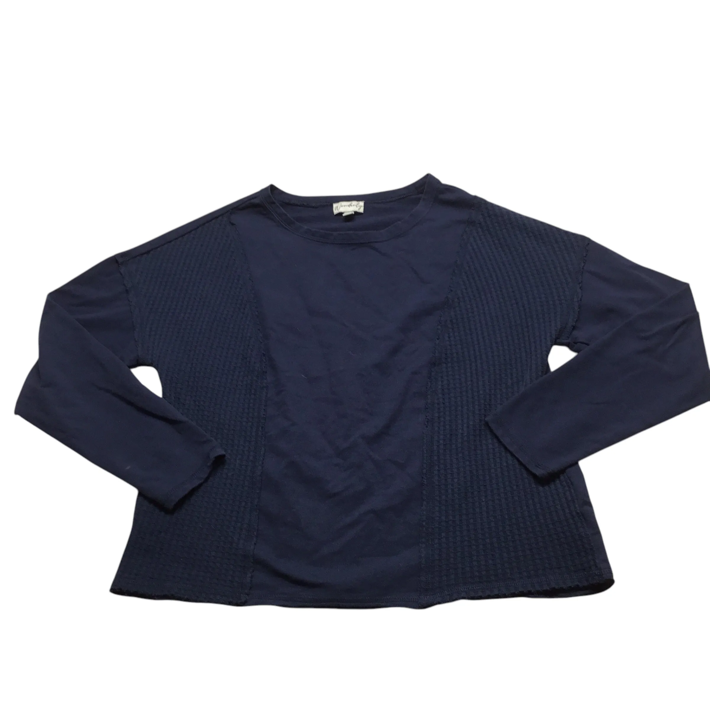 Brave Mode Smart Wear Sweatshirt Crewneck By Wonderly In Navy, Size: M