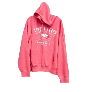 Sweatshirt Hoodie By RELAXX In Coral, Size:L Cold Weather Outfit Air Move