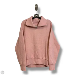 Sweatshirt Collar By Calia In Mauve, Size: S Spirit Glow