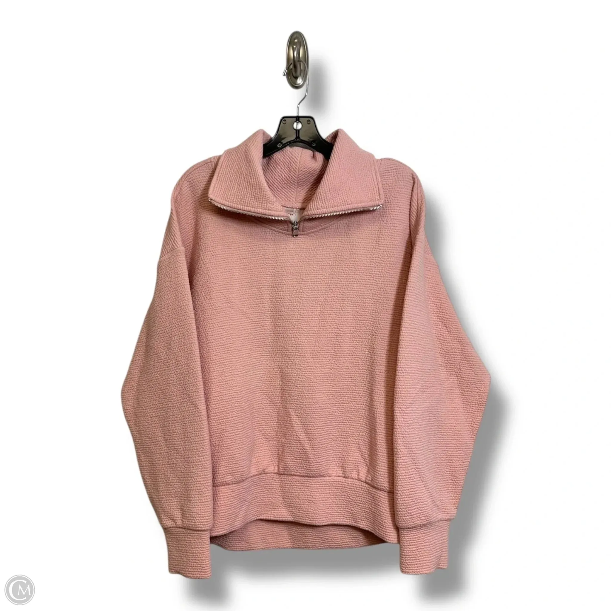 Sweatshirt Collar By Calia In Mauve, Size: S Spirit Glow