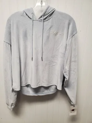 AllDayComfort FadeResistant Dye Sweatshirt Hoodie By Champion In Blue, Size: S