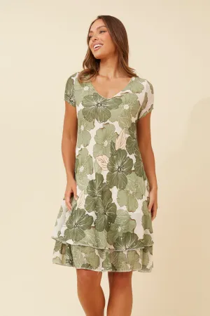 ELECTRA FLORAL DRESS Sun Beam
