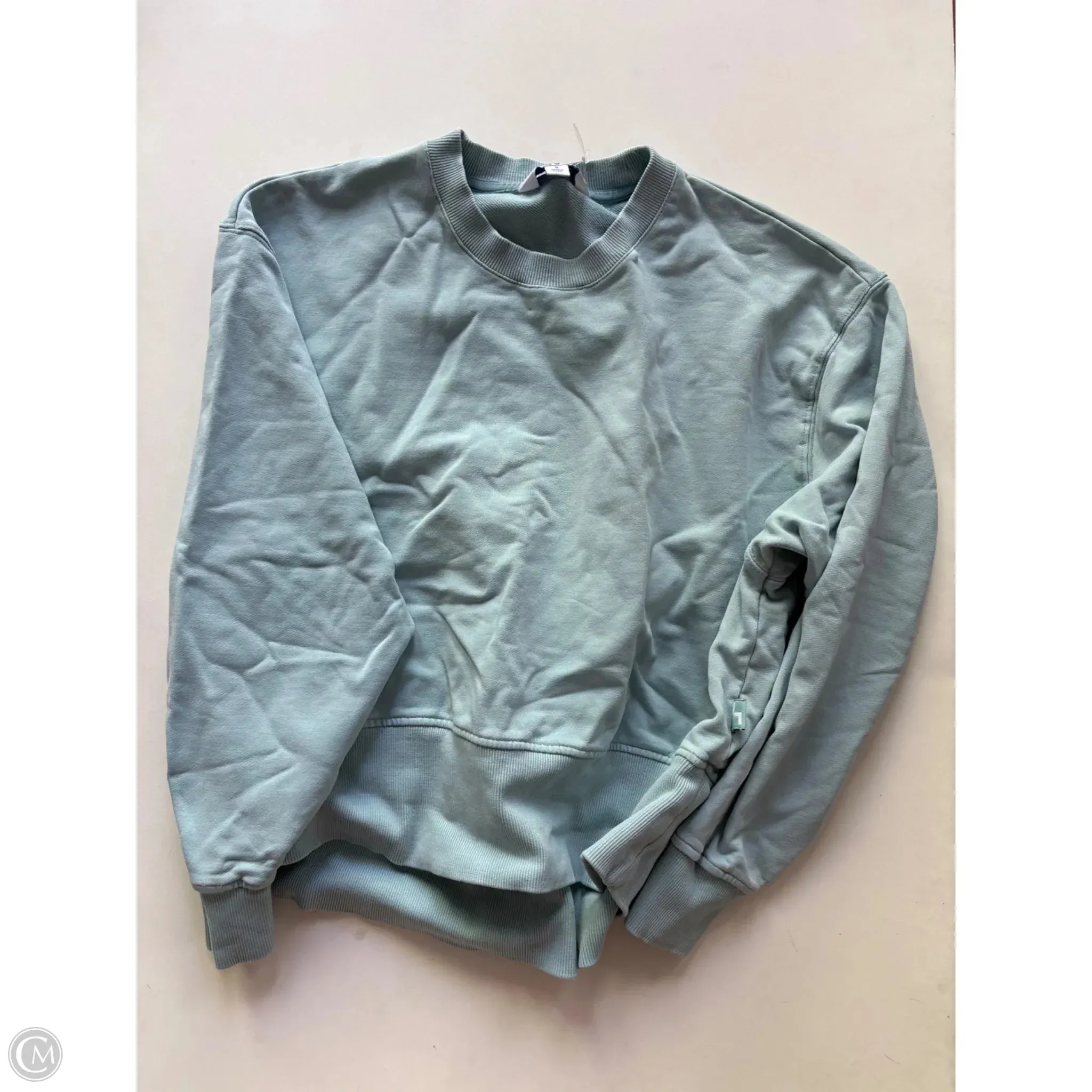 ReinforcedHem Athletic Sweatshirt Collar By Joy Lab In Blue, Size: S