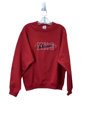 Sweatshirt Crewneck By Jerzees In Red, Size: M Luxury Touch