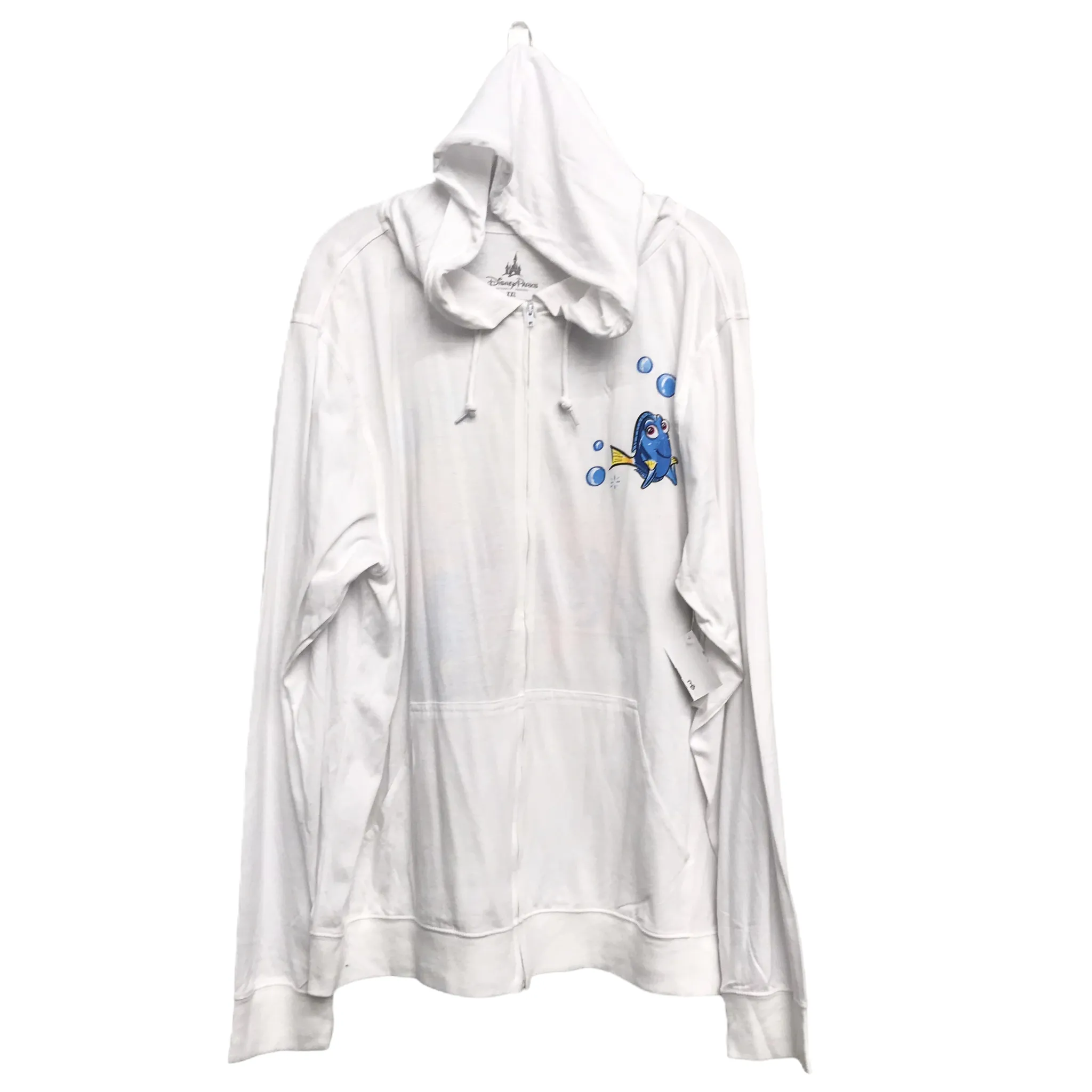 Sweatshirt Hoodie By Disney Store In White, Size: 1x SustainableProduction