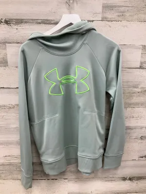 Sweatshirt Crewneck By Under Armour In Green, Size: L AbrasionFree Edging