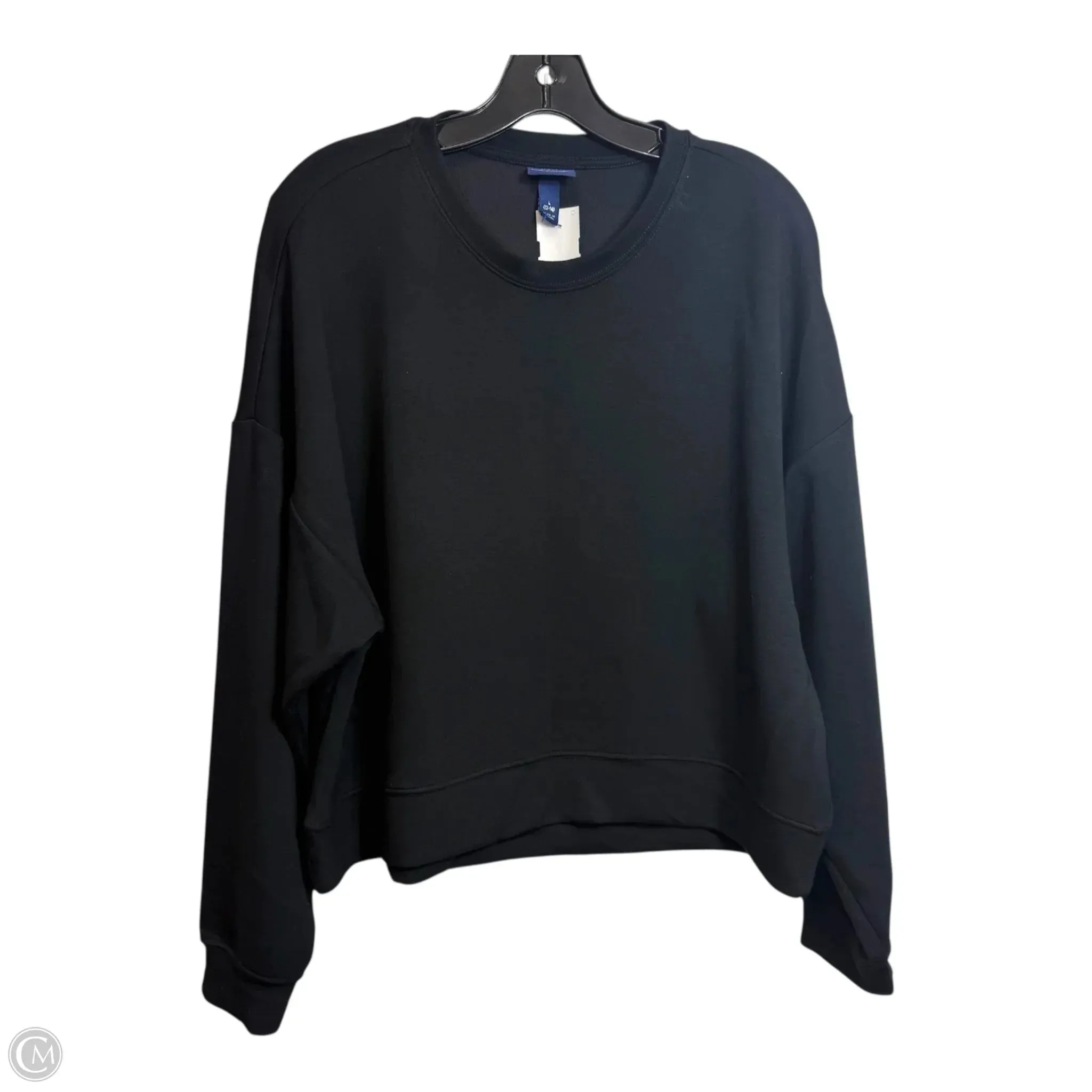 Fairy Core Sweatshirt Crewneck By Scoop In Black, Size: L