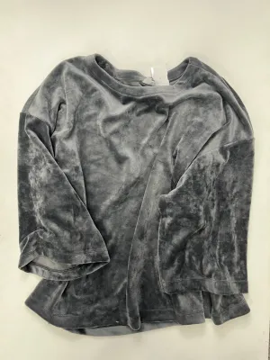 Casual Bottoms Grey Sweatshirt Crewneck J Jill, Size 1x