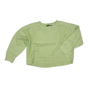 Sweatshirt Collar By Danskin In Green, Size:M Relax Vibe