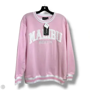Fire Core UltraSoftFinish Sweatshirt Crewneck By Clothes Mentor In Pink, Size: L