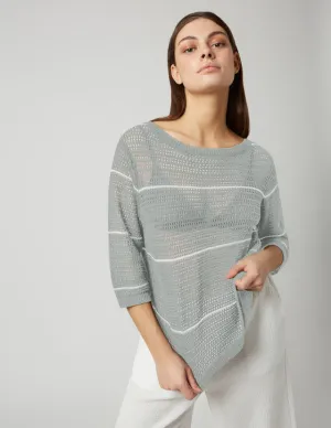 CHANDAIL EN CROCHET KAMARI Japan Neat Soft Lining
