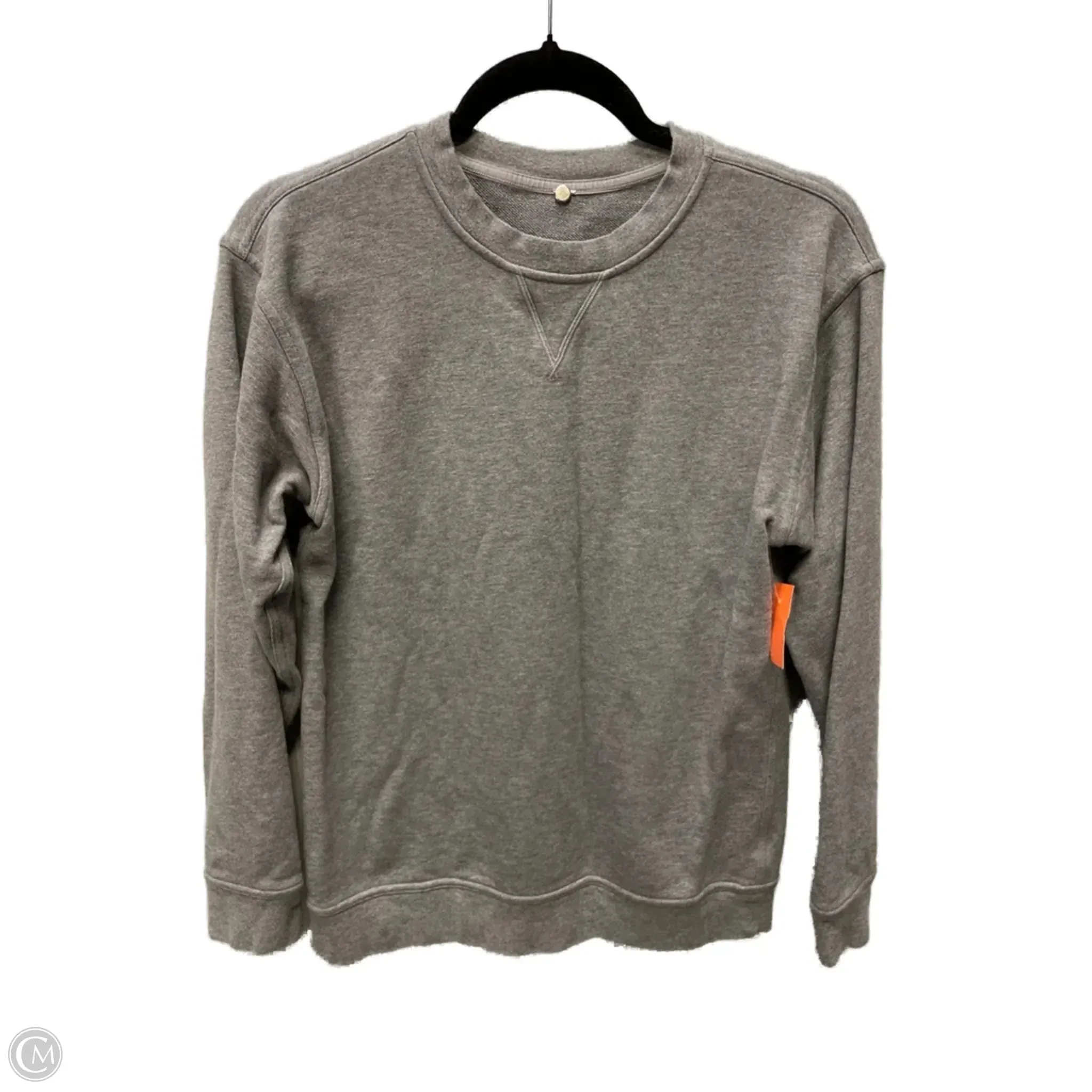 Sweatshirt Crewneck By Lululemon In Grey, Size: S CompactPackaging Mountain Cool