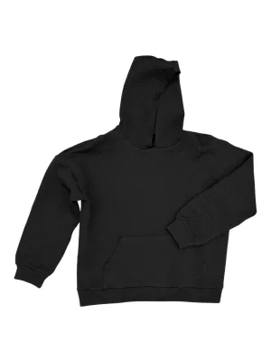 Sweatshirt Hoodie By Staccato In Black, Size:L AbrasionResistant Material Ocean Air