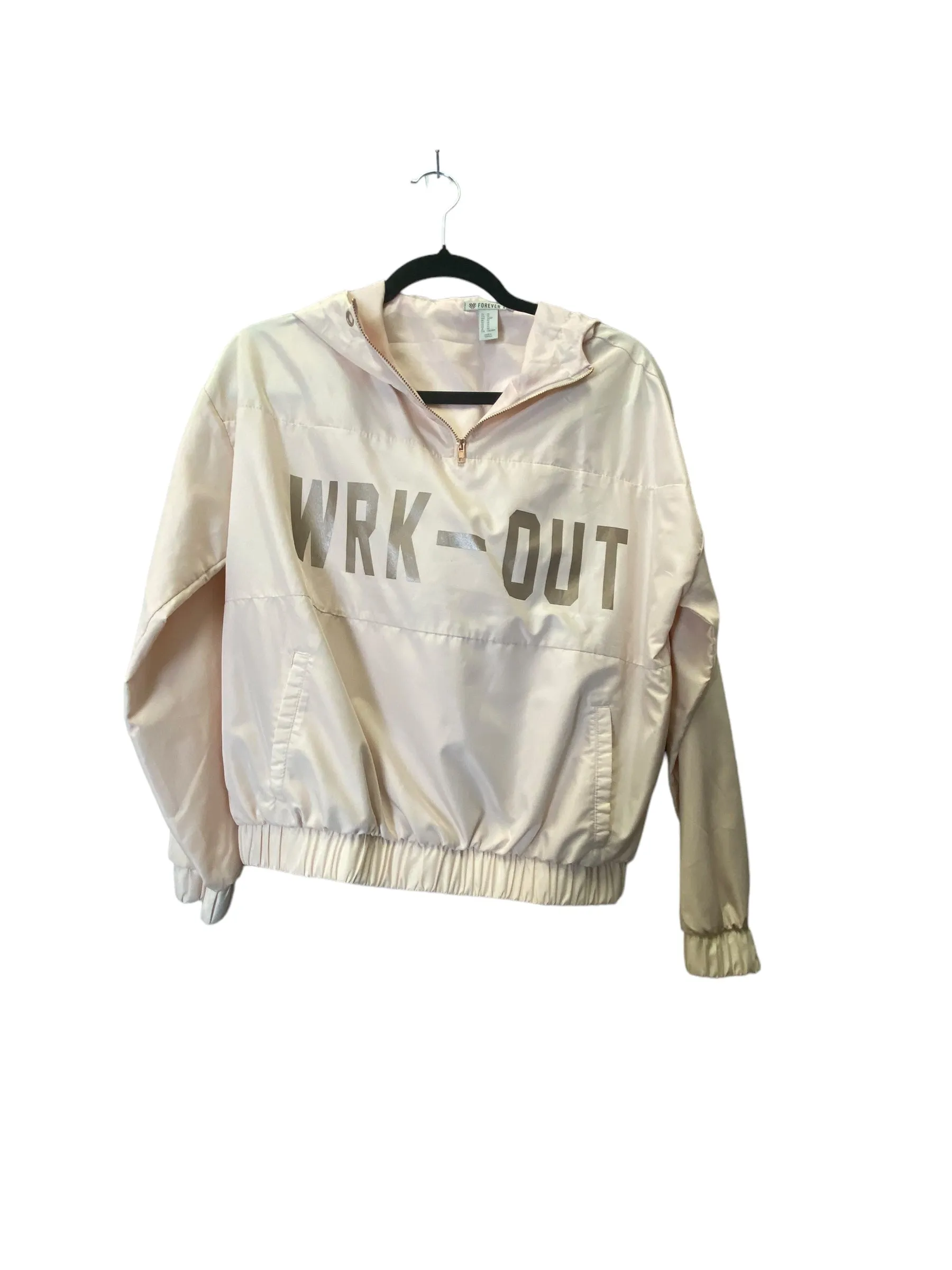 Athletic Sweatshirt Hoodie By Forever 21 In Pink, Size: Xs Summer Wear Luxury Touch