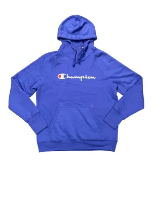 Focus Fit QuickDry Sweatshirt Hoodie By Champion In Purple, Size:M