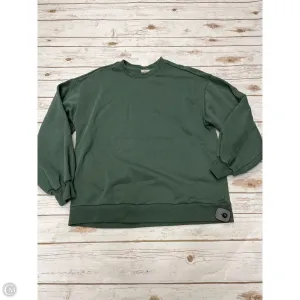 Sweatshirt Crewneck By Pilcro In Green, Size: S Relaxed Wear NonRestrictiveFit