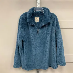 Sweatshirt Collar By Simply Southern In Blue, Size: L Sharp Edge AntiPillingTechnology