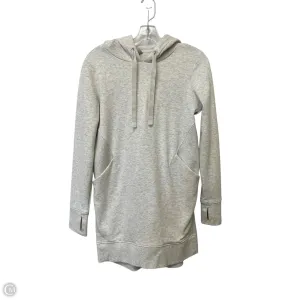 Sweatshirt Hoodie By Athleta In Cream, Size: S Summer Glow Cozy Layers