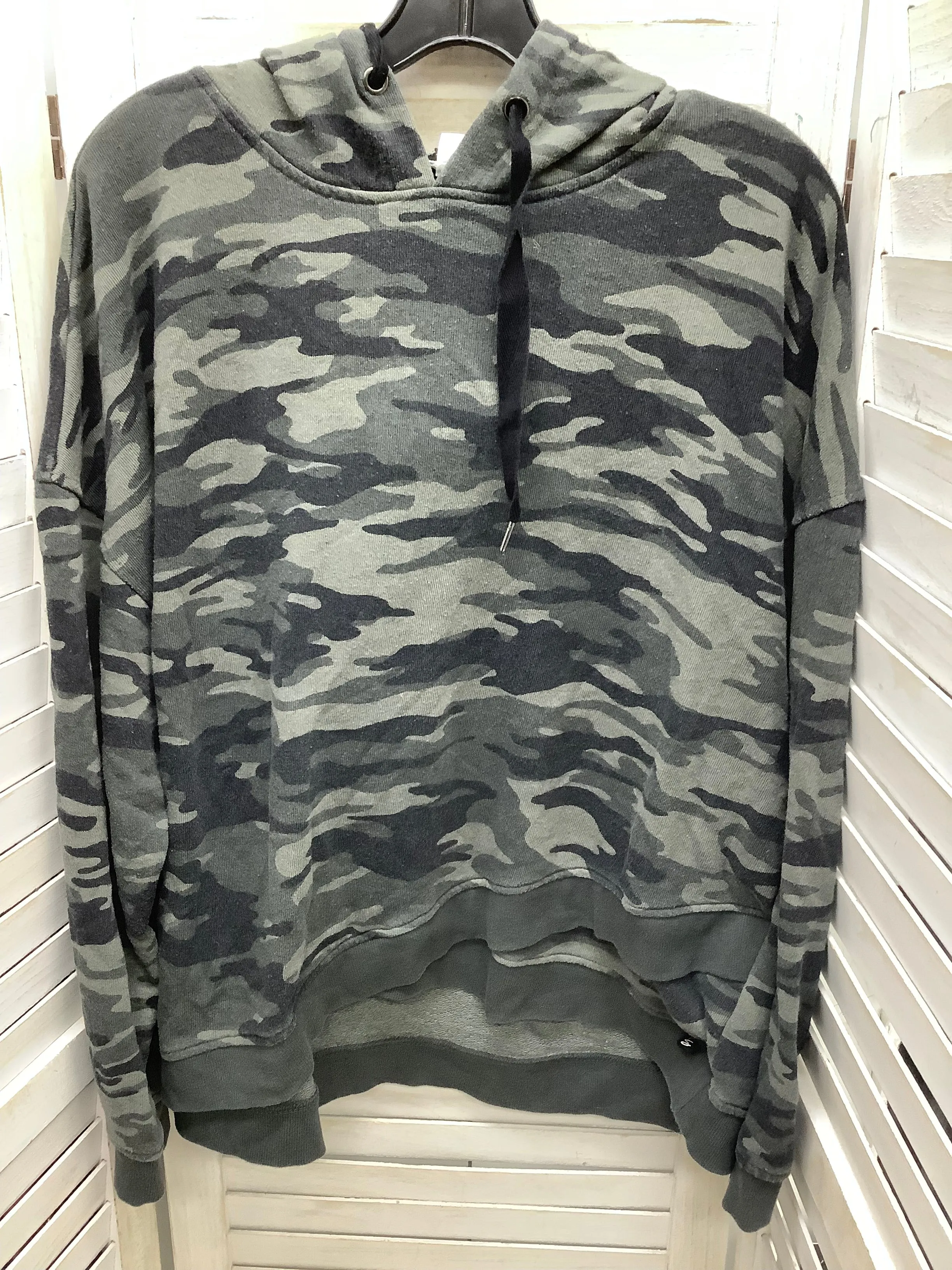Sweatshirt Hoodie By Seven 7 In Camoflauge, Size: 2x AntiPilling Relaxed Fashion