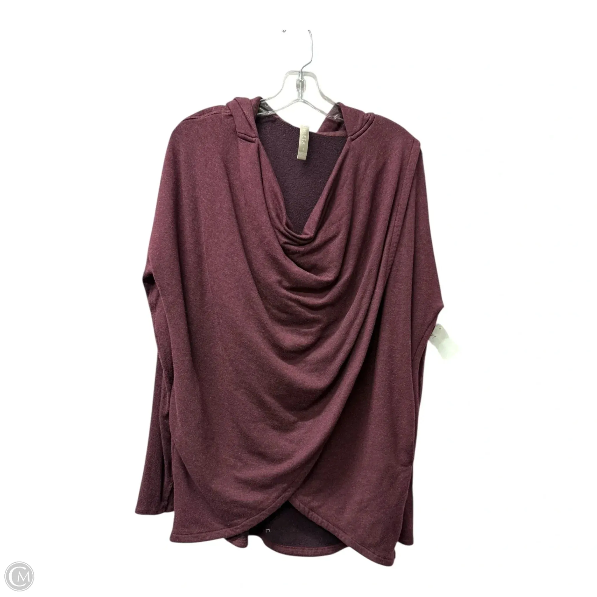 Athletic Sweatshirt Hoodie By Athleta In Purple, Size: S Office Mood