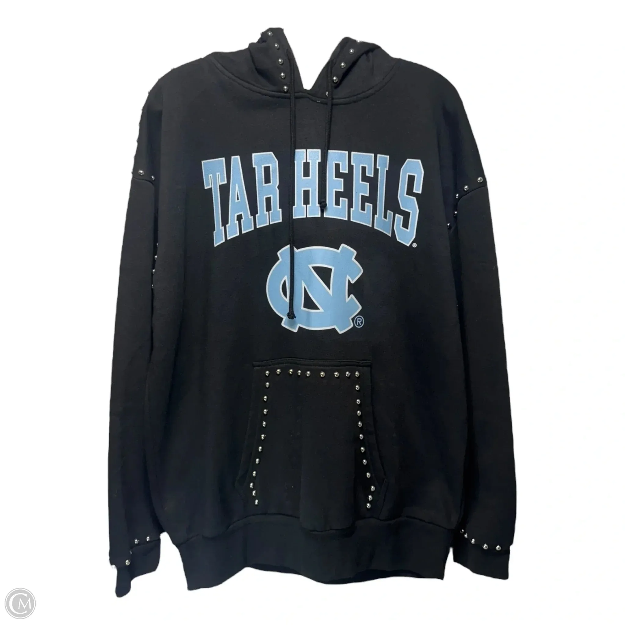 Tarheels Hoodie Sweatshirt By Gameday Couture In Black, Size: L Street Wear SustainableYarnBlend