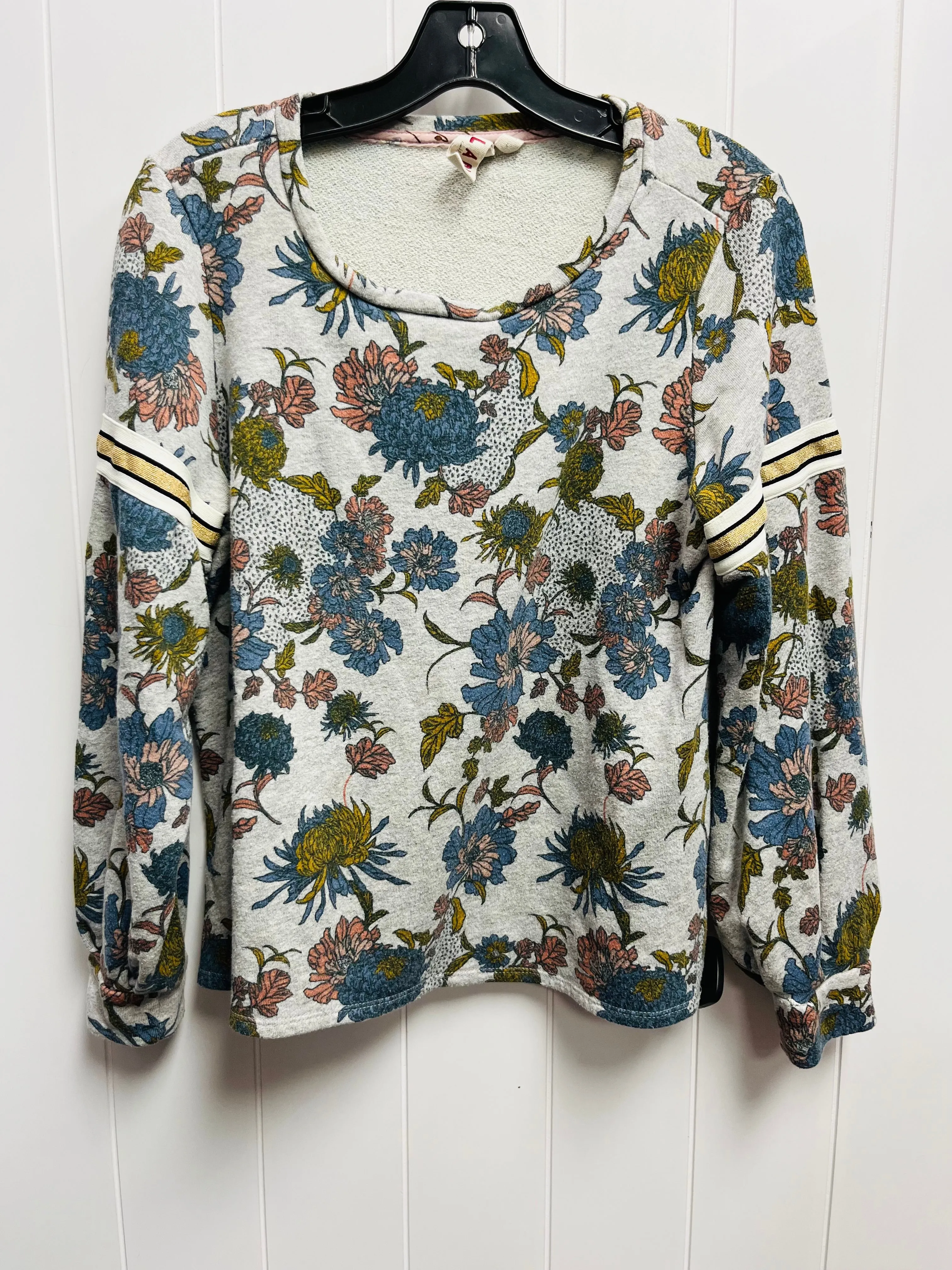 FlatlockSeaming Poise Fit Sweatshirt Crewneck By Dolan Left Coast In Grey, Size: L