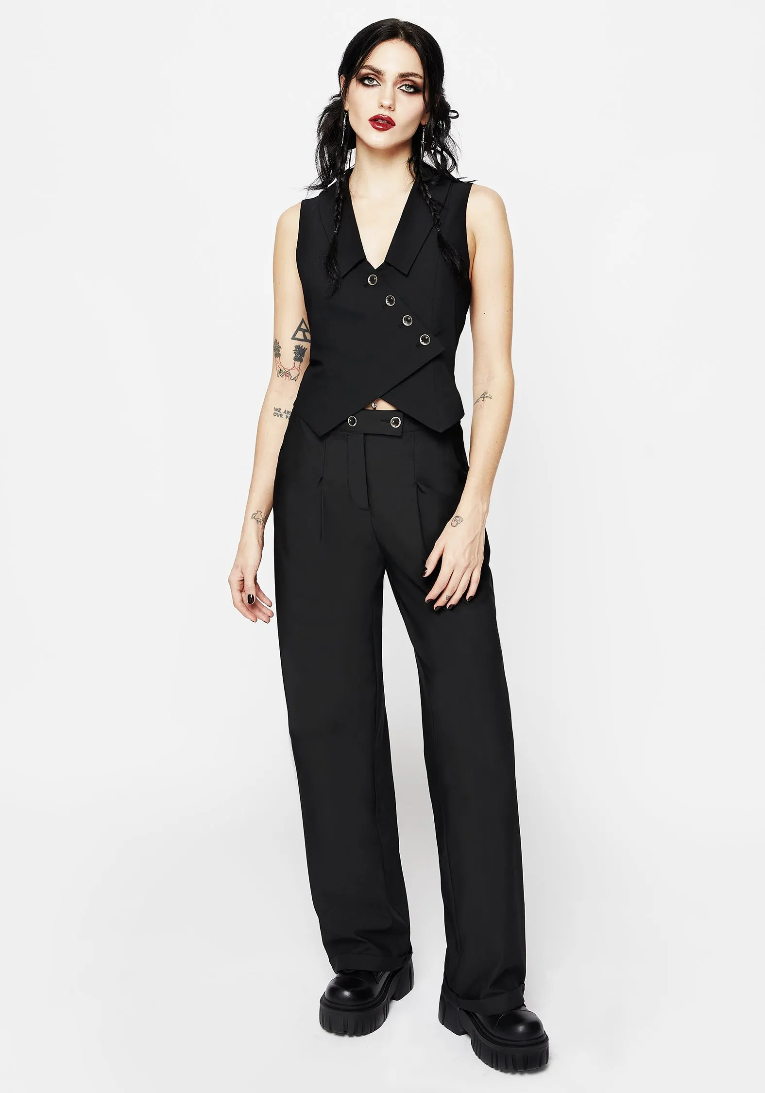 Moonage Tailored Trousers Statement Piece