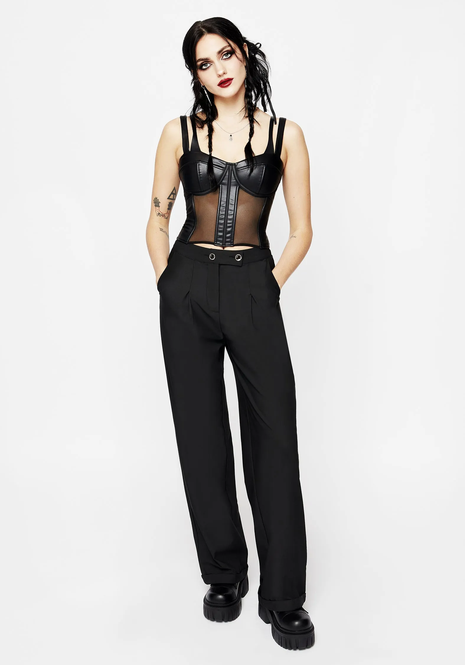 Moonage Tailored Trousers Adjustable Waist