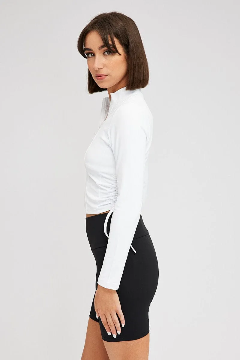 Black Bike Shorts Airflow channels