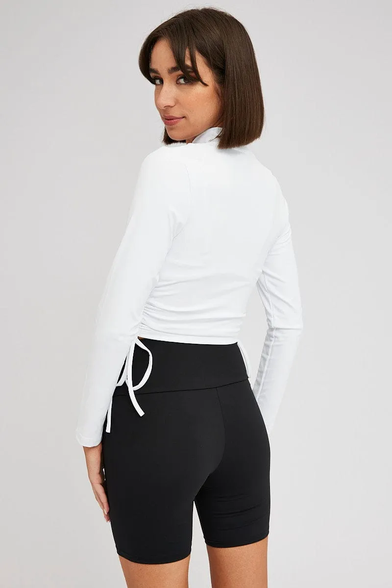 Style Basic Black Bike Shorts
