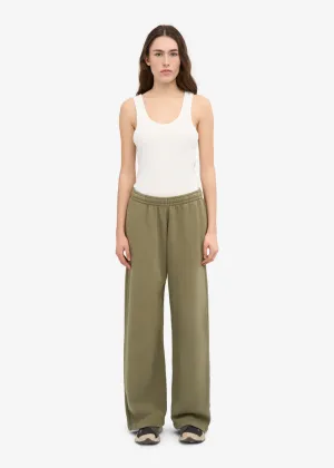 Organic Straight Leg Sweatpants Perfect Stretch Built-in shorts