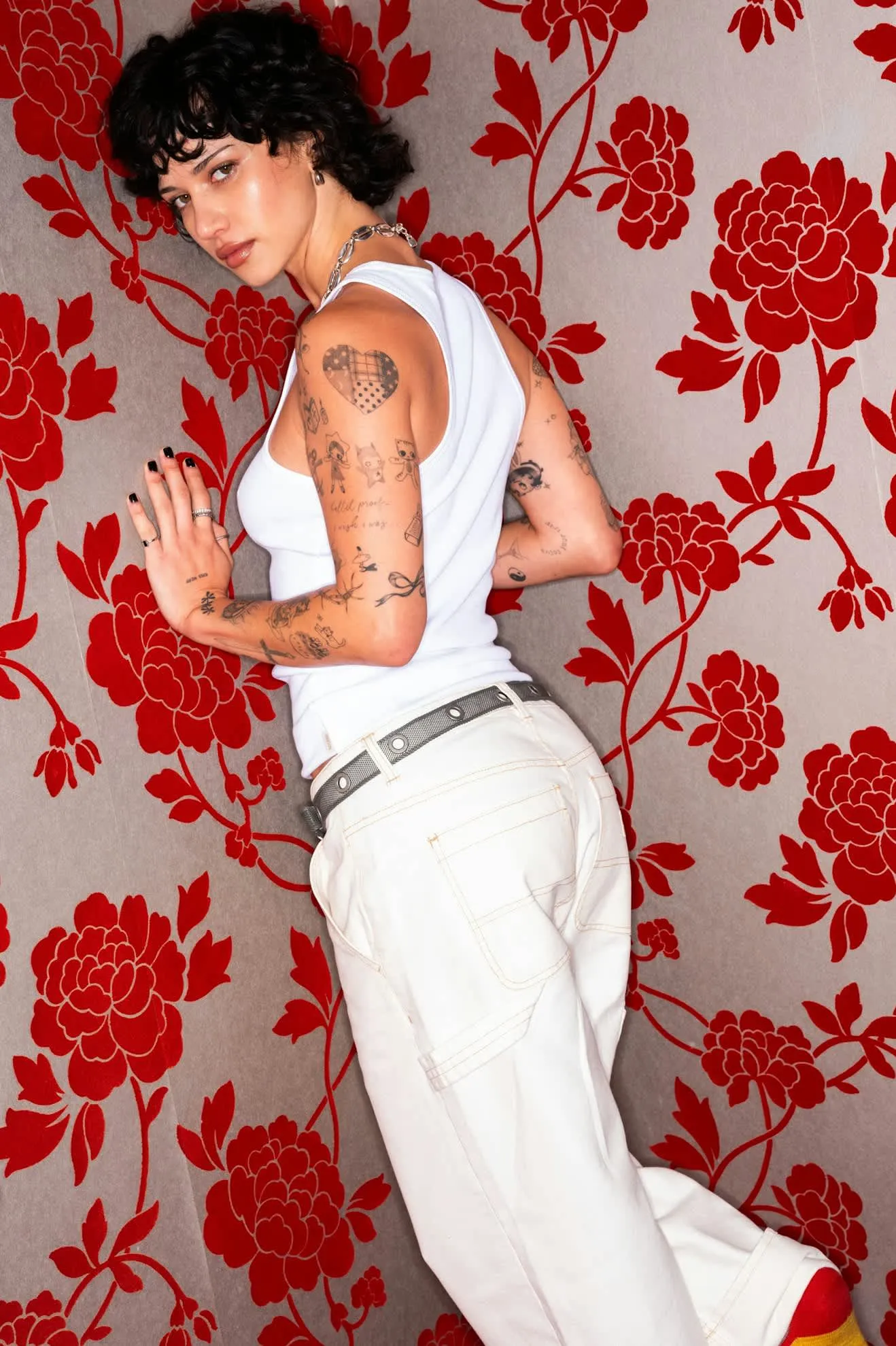Relaxed Fit Design Street Active Essex Painter Pant - Egret White