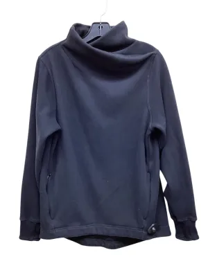 Accessory Fashion Recycled Polyester Athletic Sweatshirt Crewneck By Athleta In Black, Size: M