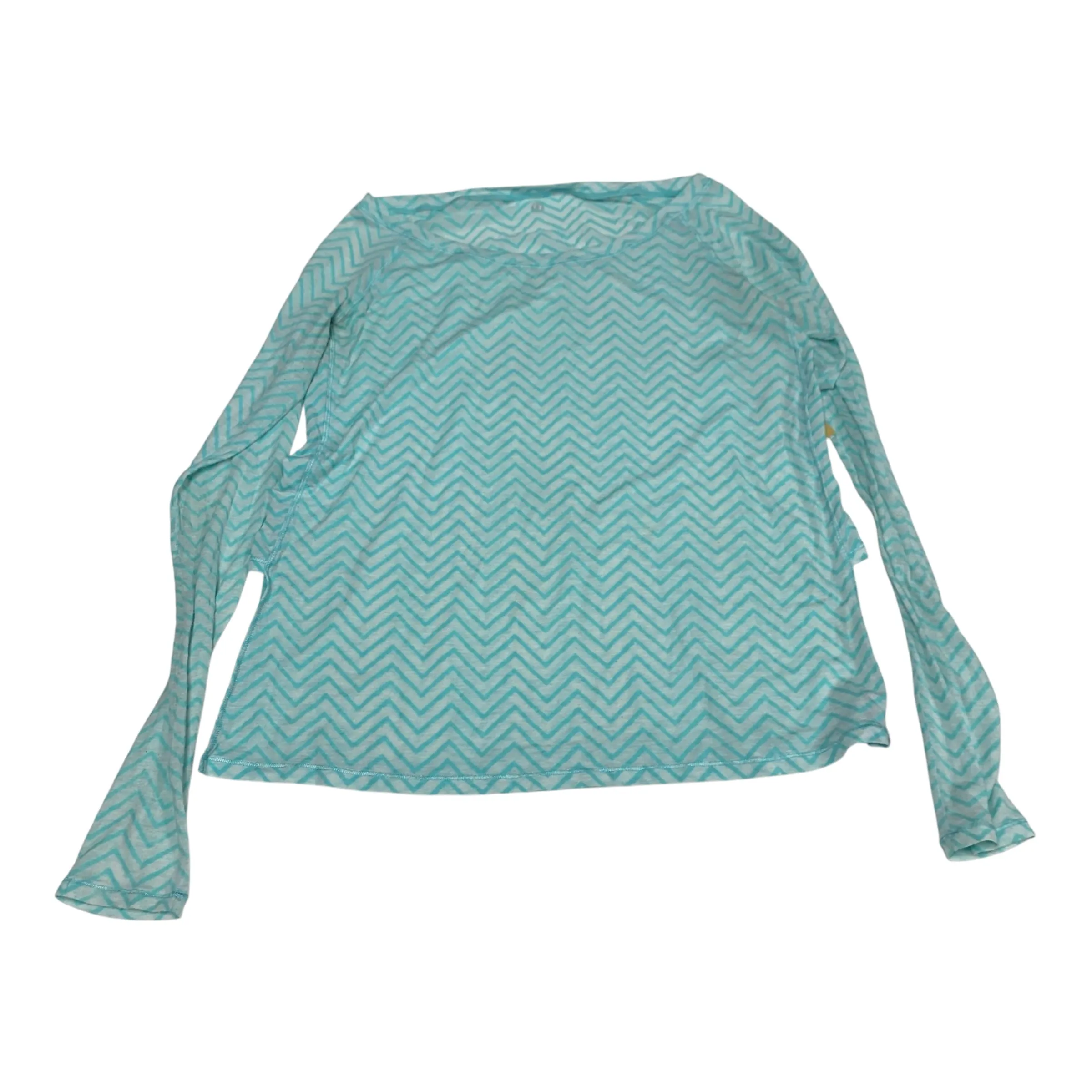Premium Apparel Athletic Sweatshirt Crewneck By Lululemon In Blue, Size: S