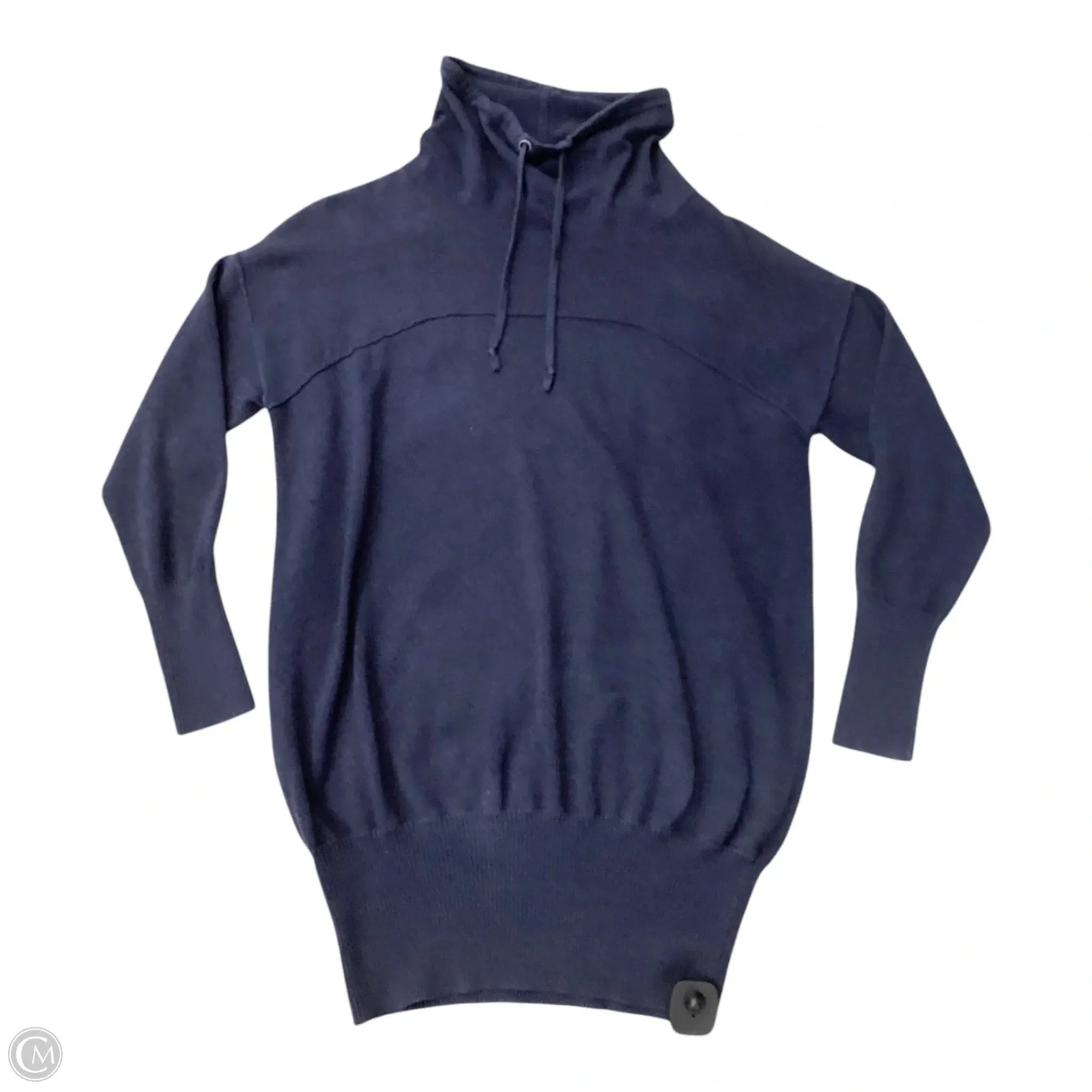 Organic Ease ReflectiveDetails Athletic Sweatshirt Collar By Athleta In Blue, Size: M