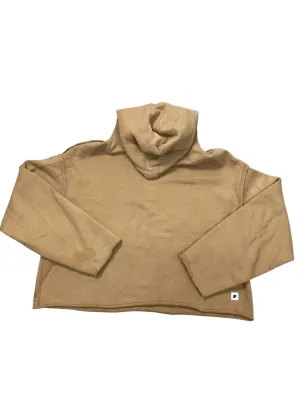 Timeless Skirt Athletic Sweatshirt Hoodie By Clothes Mentor In Brown, Size:S